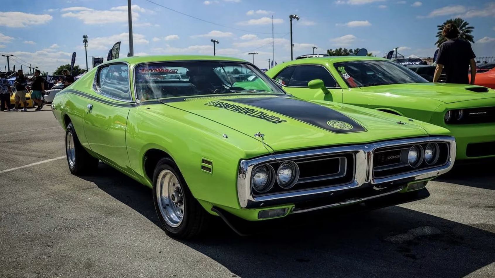 1971 Dodge Charger with Hellcat Engine