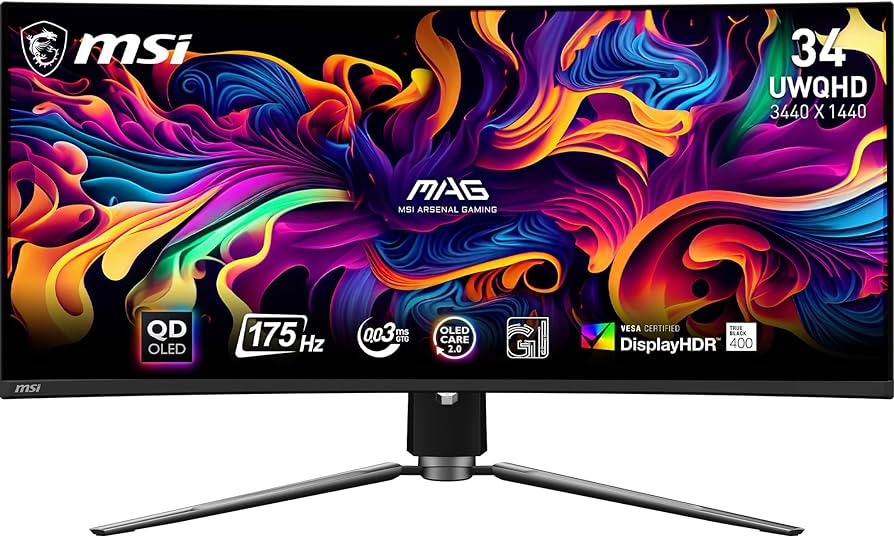 MSI 34-Inch Ultrawide OLED Gaming Monitor