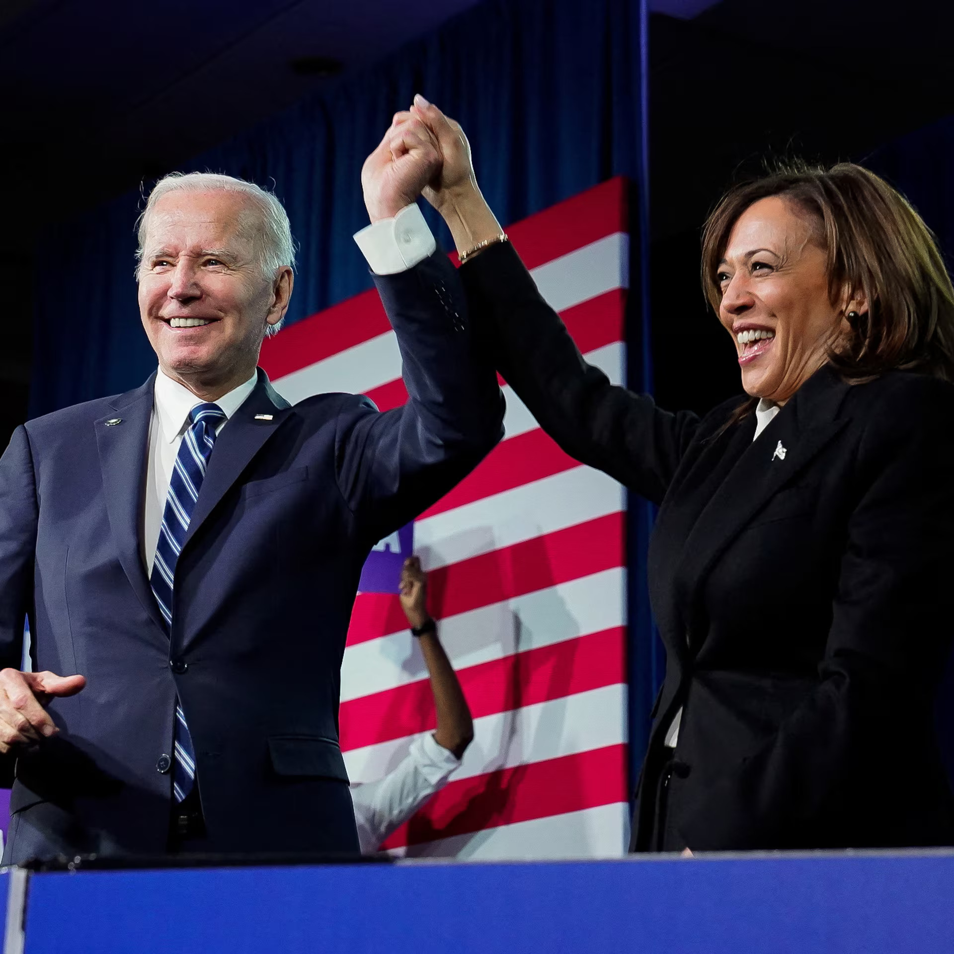 Biden and Harris