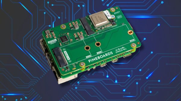 Pineboards Ai Bundle with Hailo 8L Offers Enhanced AI Processing and NVMe Storage for Enthusiasts.