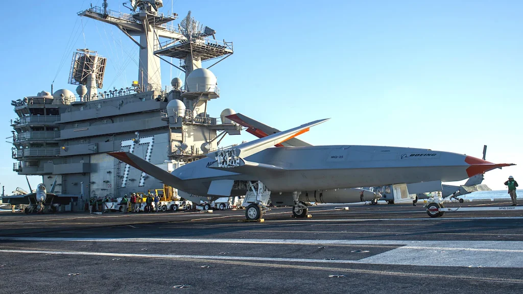 USS George H.W. Bush Becomes First Carrier to Host Unmanned Air Warfare Center, Paving the Way for MQ-25 Operations