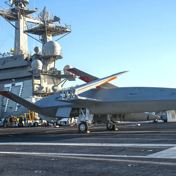 USS George H.W. Bush Becomes First Carrier to Host Unmanned Air Warfare Center, Paving the Way for MQ-25 Operations