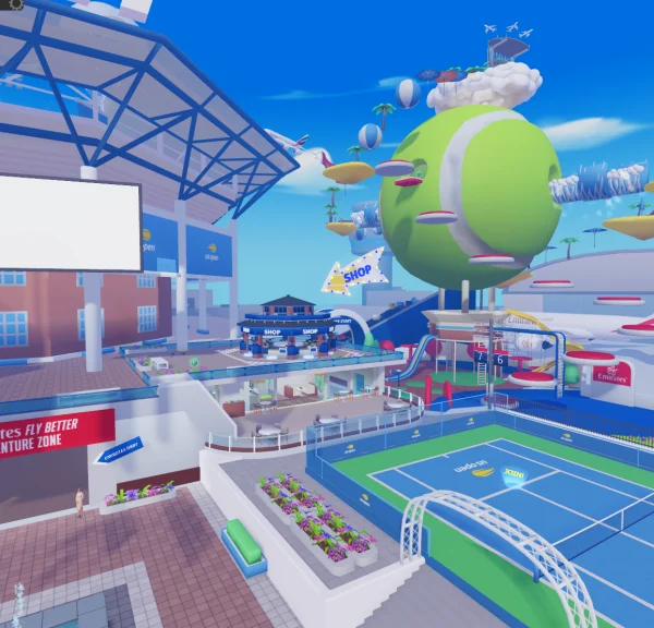 US Open Expands Presence in Metaverse with Gaming Partnerships and Virtual Tennis Worlds