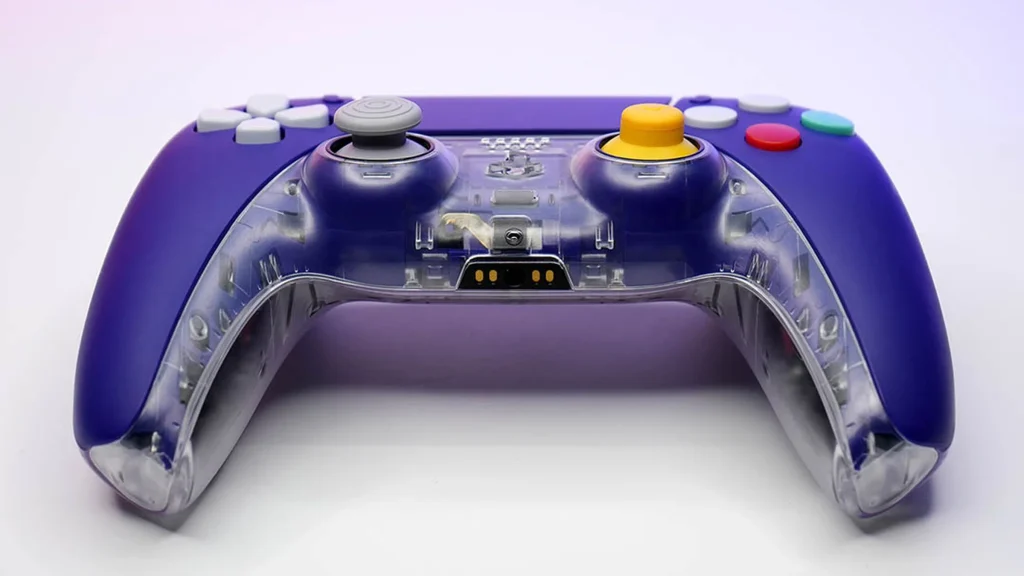 CubeSense Combines Nintendo GameCube Design with PlayStation 5 DualSense Features in Unique Controller