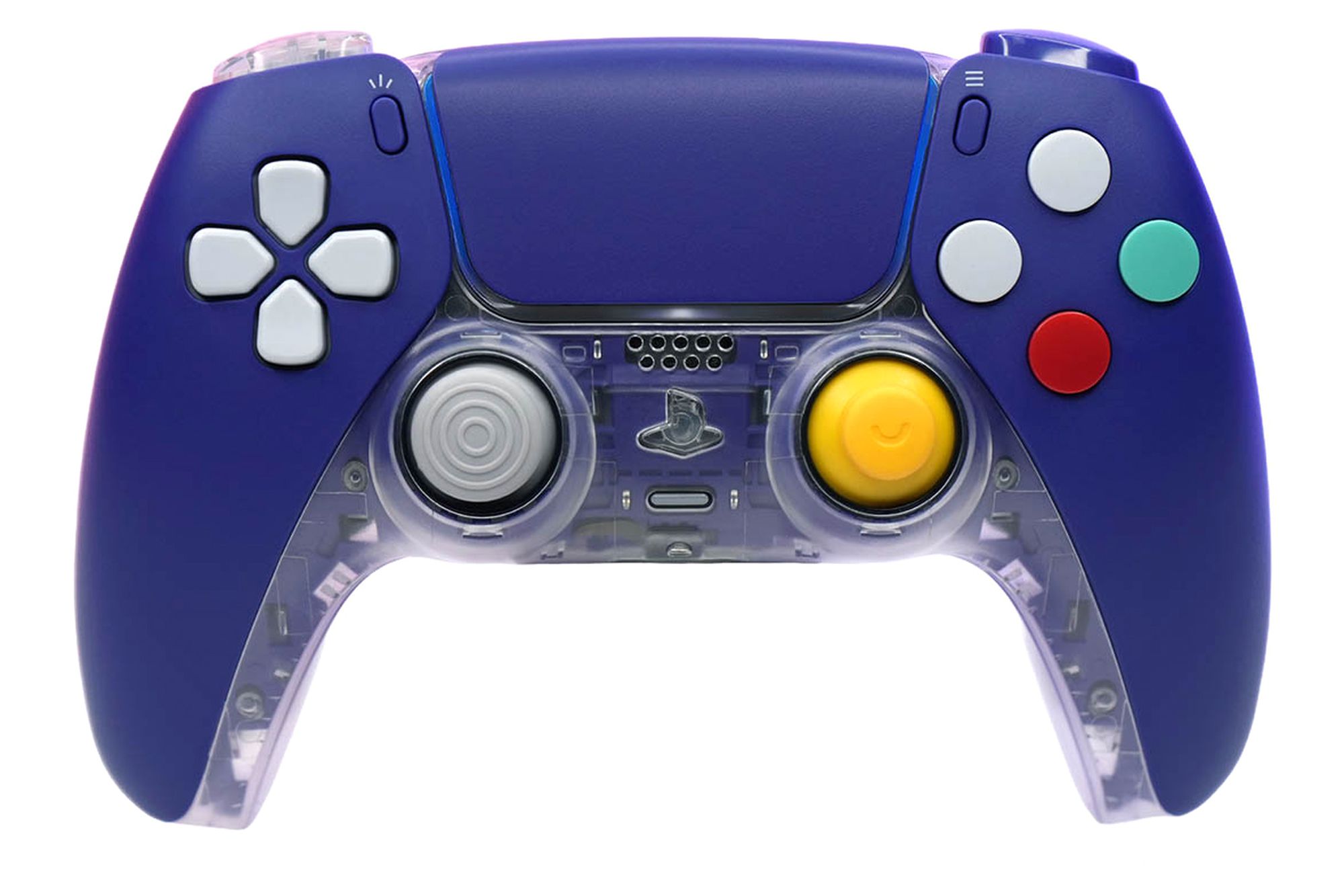 CubeSense Combines Nintendo GameCube Design with PlayStation 5 DualSense Features in Unique Controller