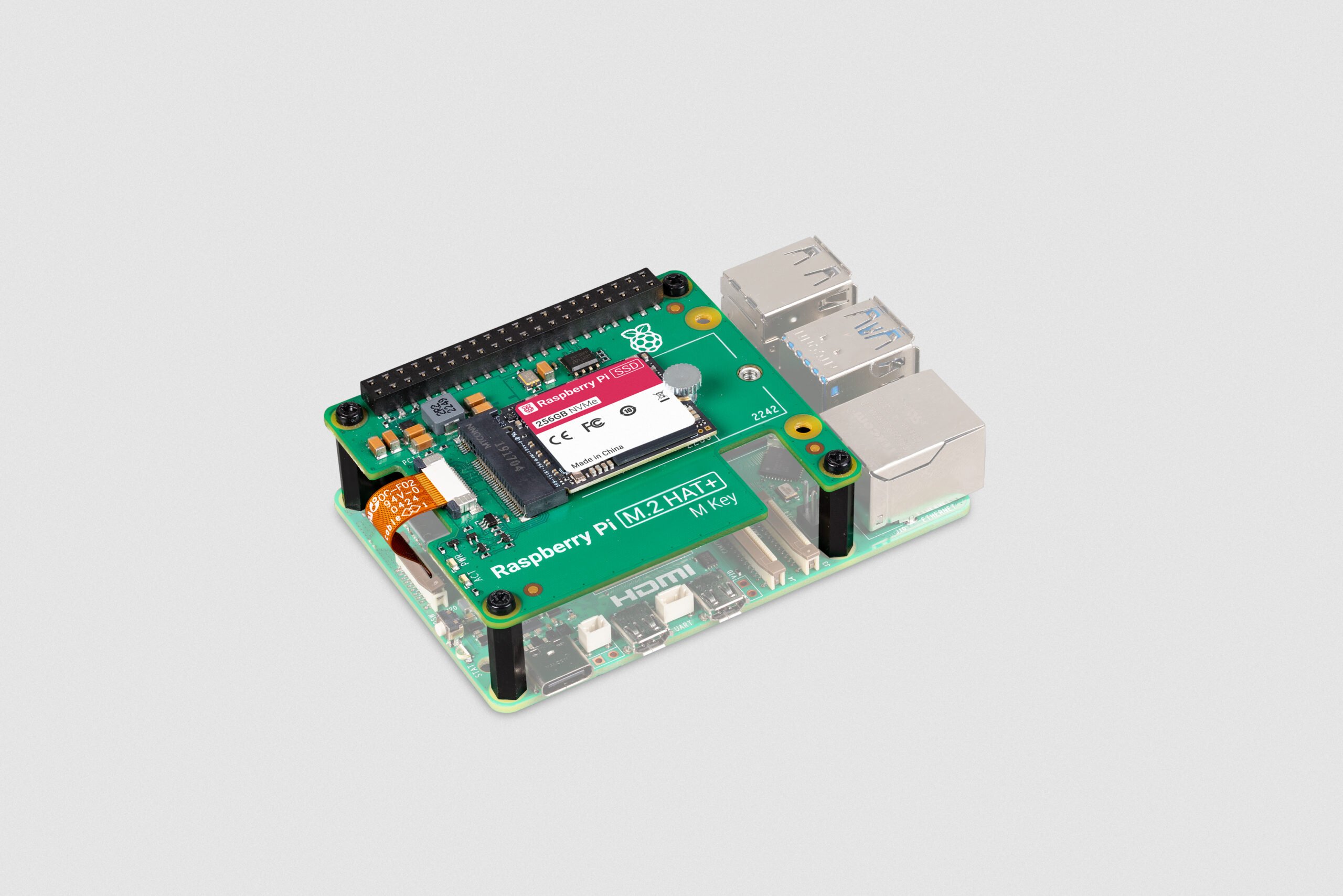 Raspberry Pi Enhances Storage Options with Officially Branded SSDs and HAT Boards