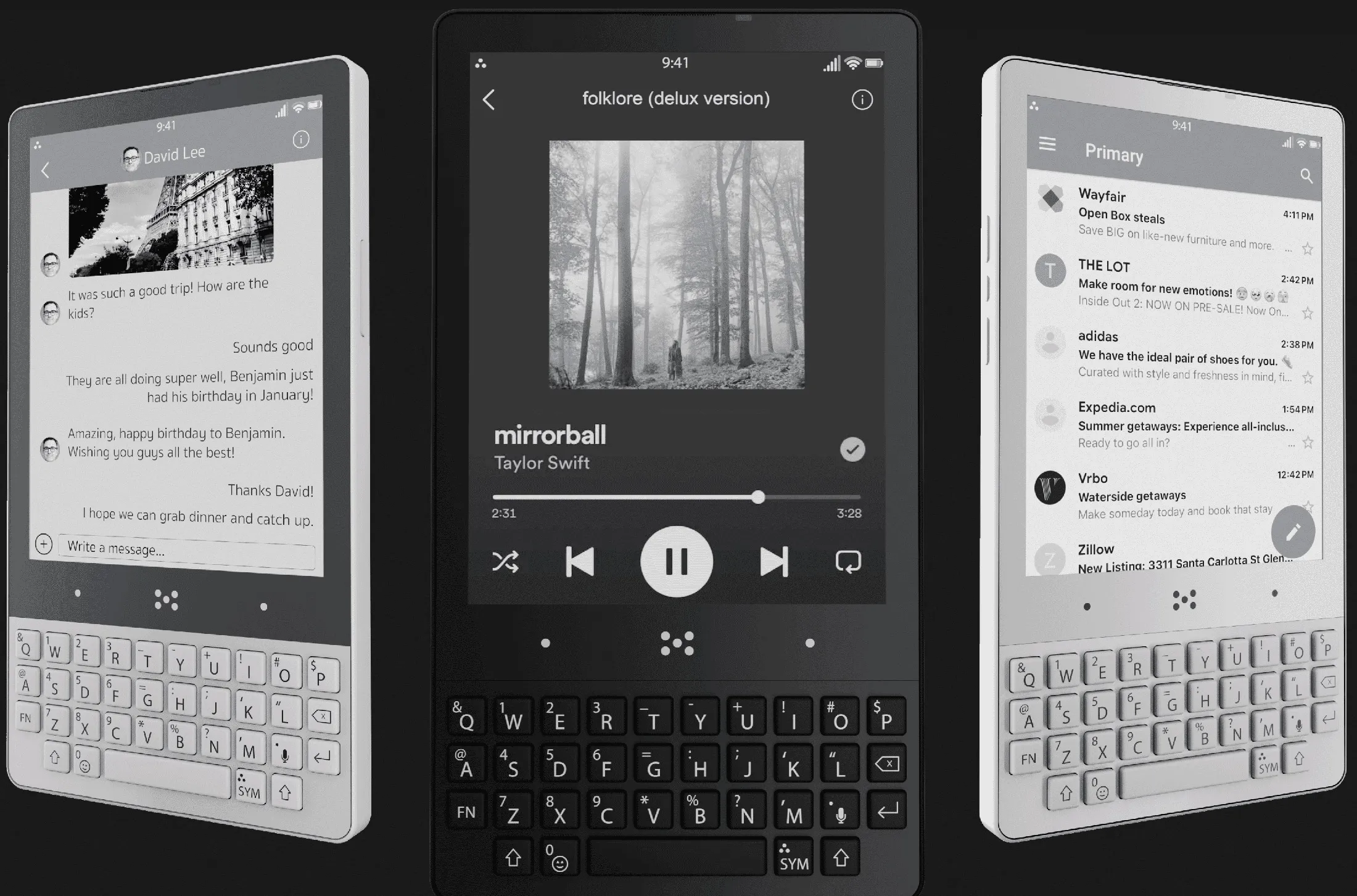 Minimal Phone Finally Ships, Offering E Ink, Android, and a QWERTY Keyboard for Distraction-Free Use